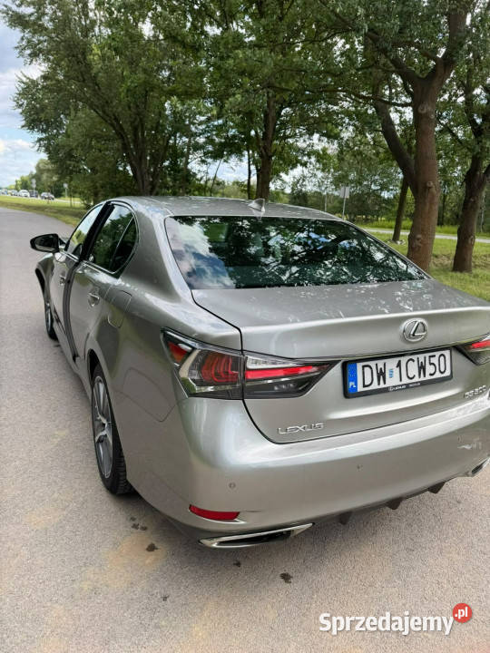 Lexus GS I rej 2019 Salon Mały Przebieg Pali benzyna Karczew