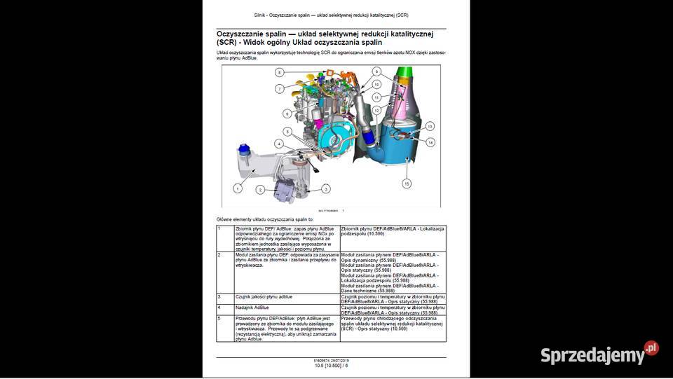CASE LUXXUM 100 110 120 instrukcja napraw