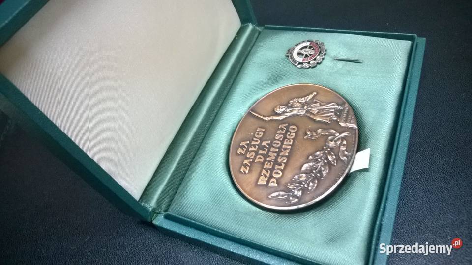 Medal Zasługi Rzemiosła Polskiego odznaka Numizmatyka Numizmatyka Warszawa