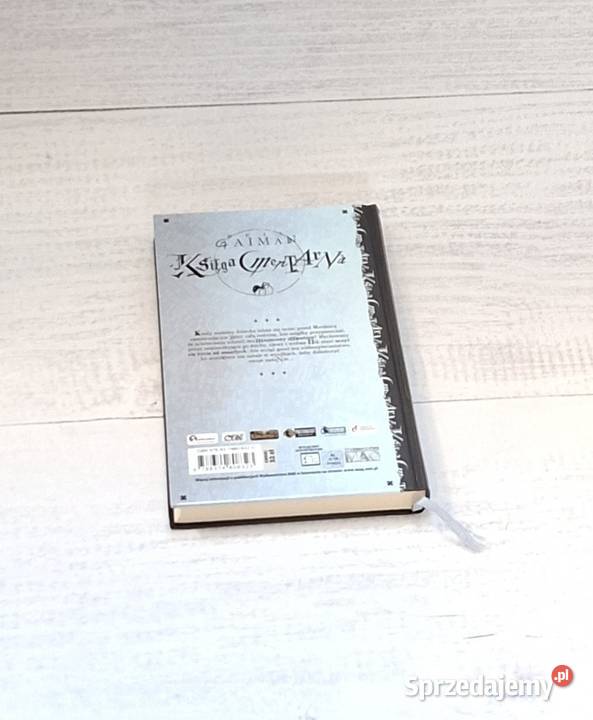 Książka KSIĘGA cmentarna Neil Gaiman polskie wyd