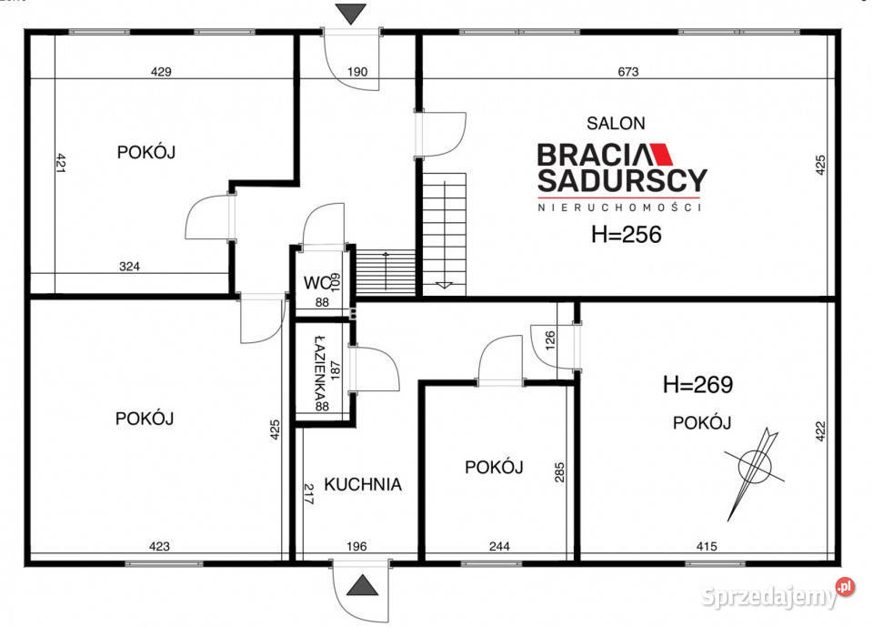 sprzedaży domu szeregowego 270m2 Kraków mieszkalny Sprzedaż