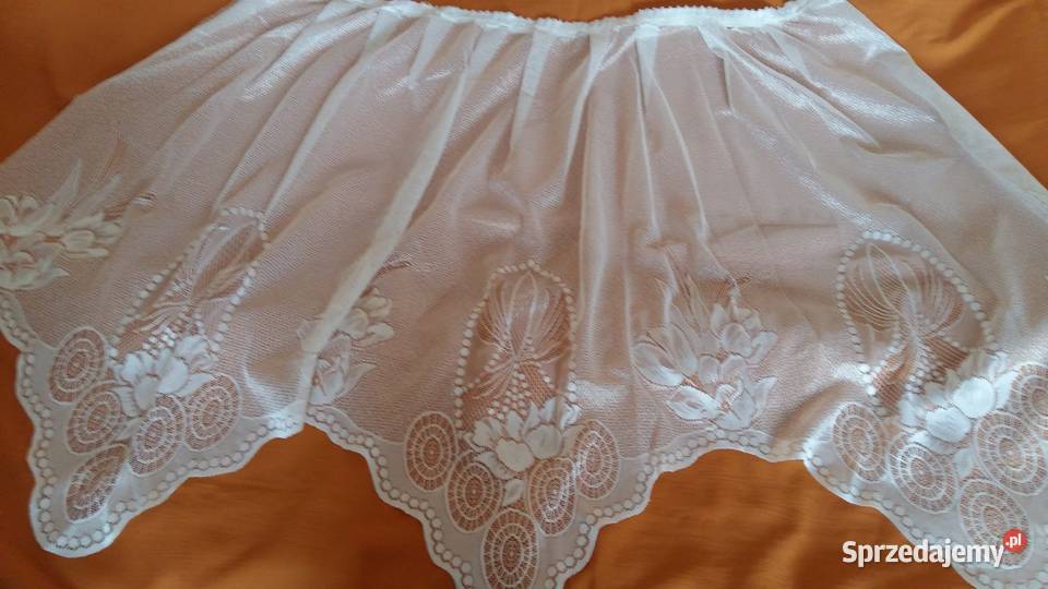 Mała firanka na taśmie szer83xdł86 łódzkie