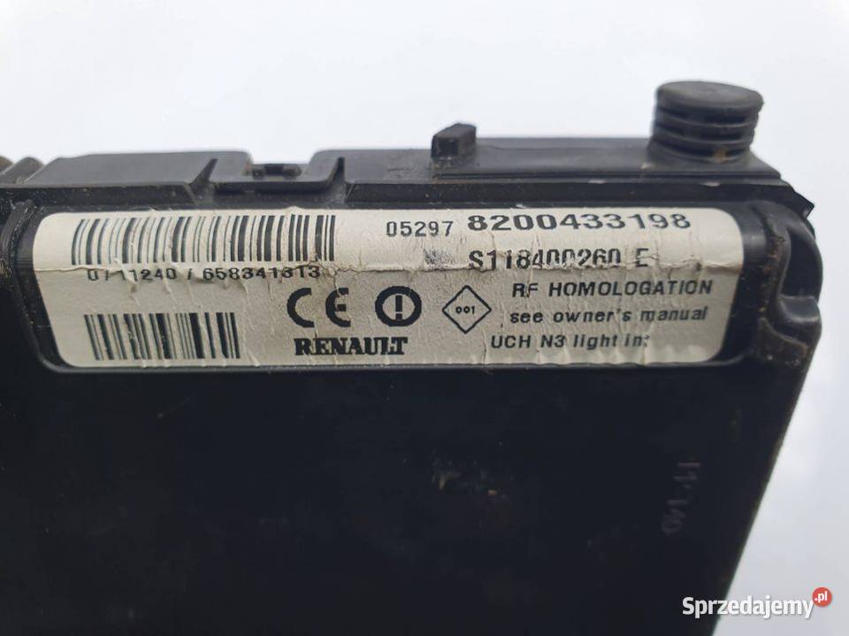 MODUŁ RENAULT MEGANE II 8200433198 Lipno