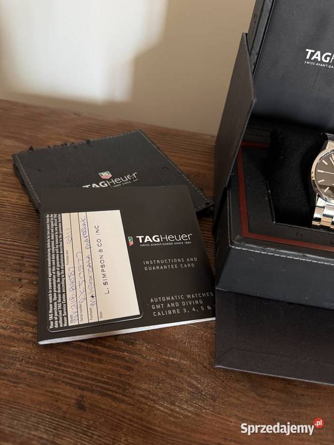 TAG Heuer Carrera Calibre 5 Automatic 39 mm Full Ciechanów