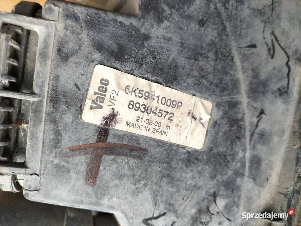 LAMPA PRZÓD LEWA Polo 4 IV 6KV5 Valeo 6K5941009P osobowe Kamień-Kolonia sprzedam