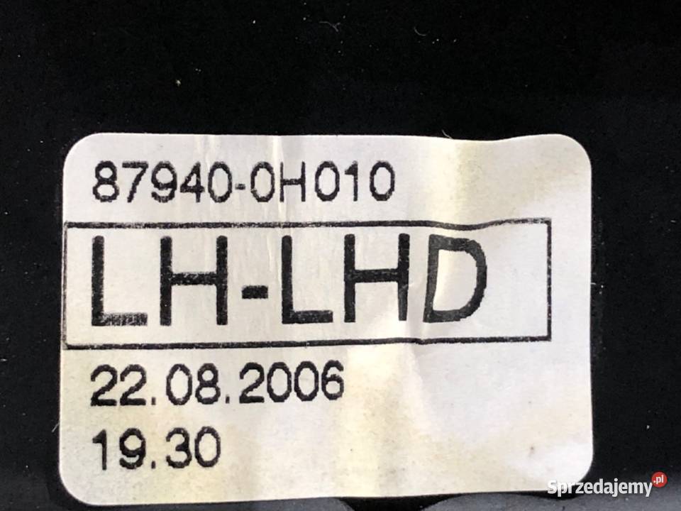 LUSTERKO LEWY PEUGEOT 107 Hatchback 0514 podkarpackie sprzedam