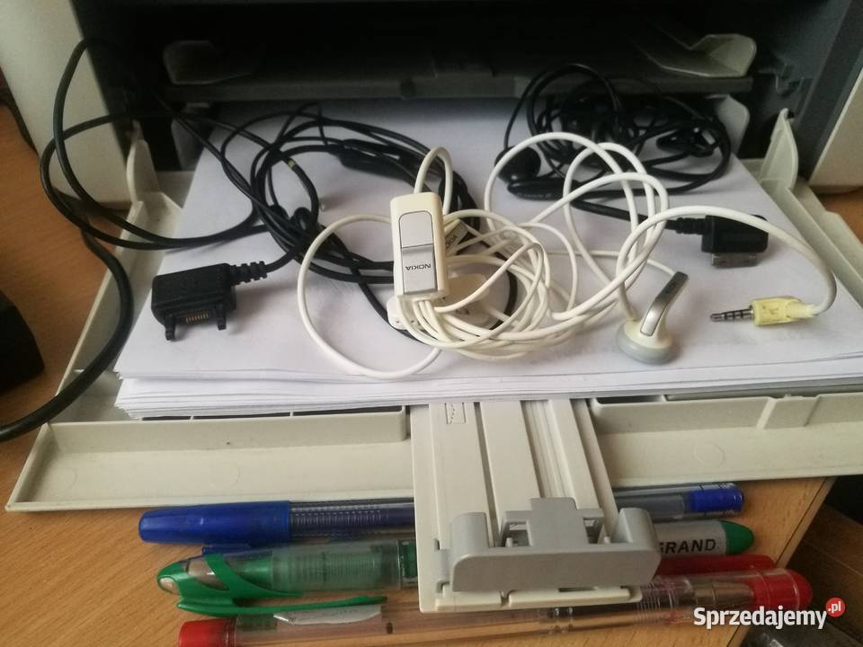 Słuchawki z innymi wejściami Mini jack i jakieś Części i akcesoria podkarpackie sprzedam