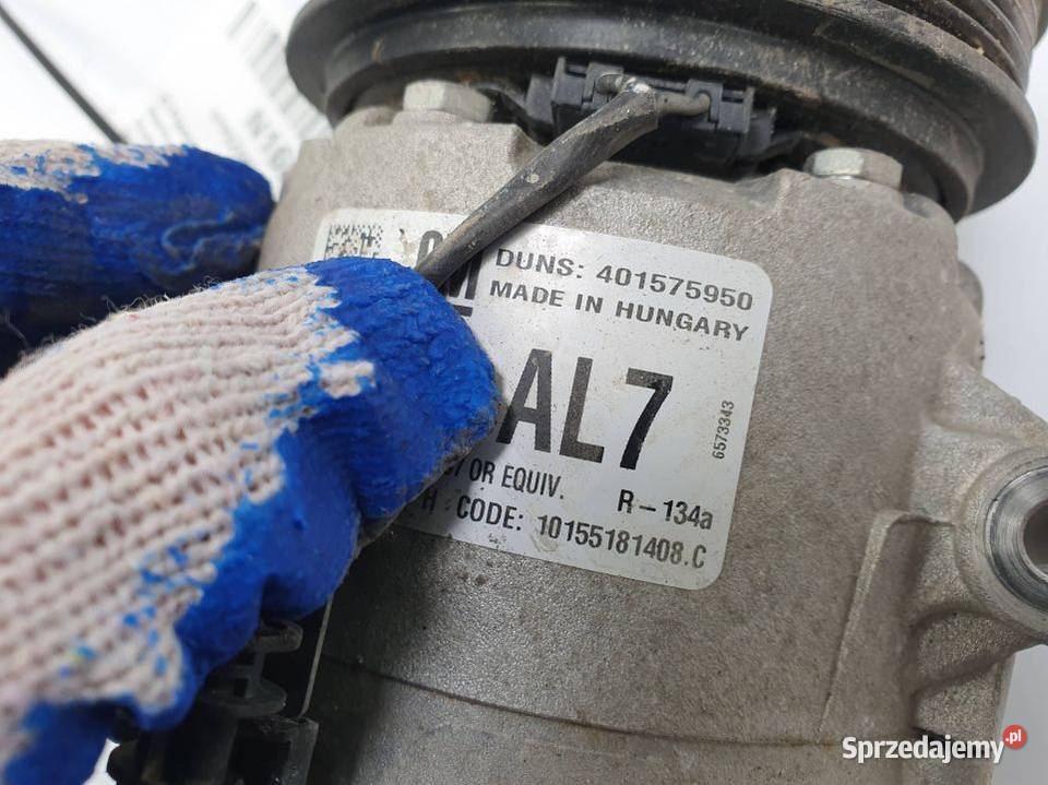 SPRĘŻARKA KLIMATYZACJI OPEL MERIVA B II 13450515 Pozostałe Lipno sprzedam