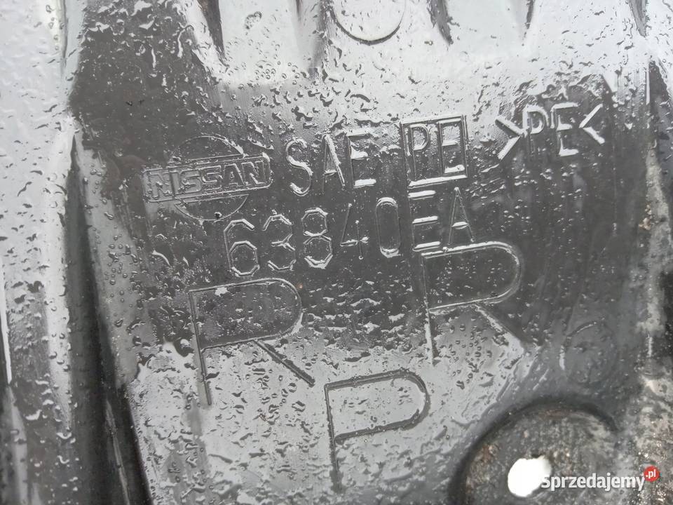 NADKOLE PRAWY PRZÓD NISSAN FRONTIER NAVARA D40 Nowy Tomyśl