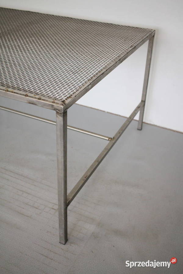 Stół masarski obróbczy z kratką Pszczyna