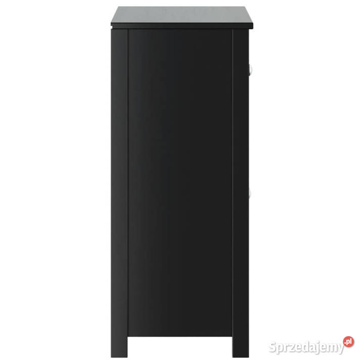 Szafka łazienkowa BERG czarna 695x34x80 drewno mazowieckie Warszawa