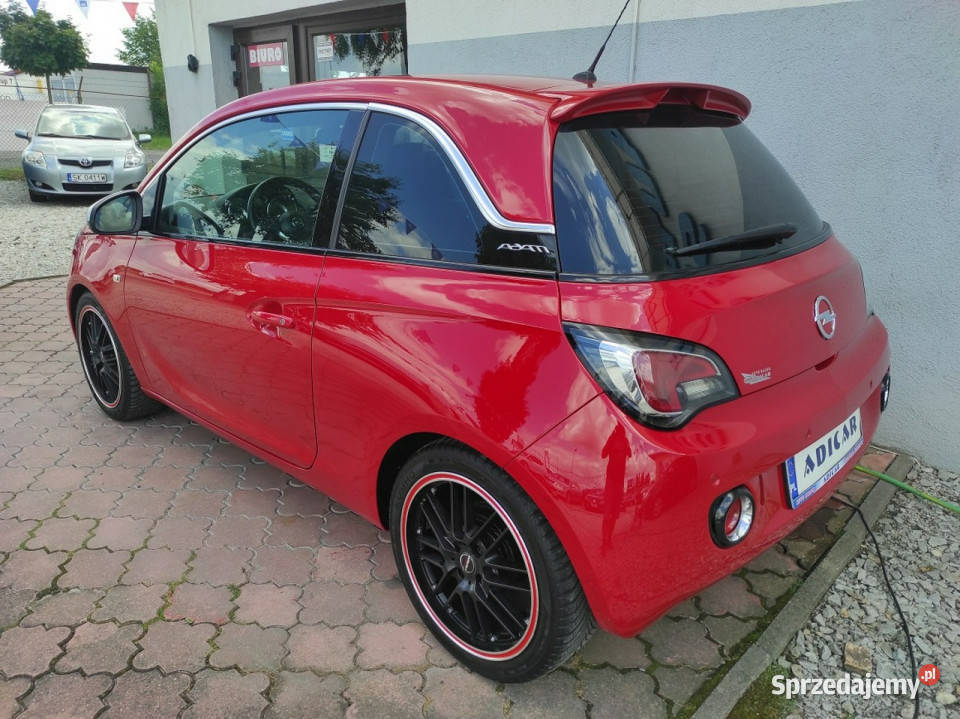 Opel Adam 14 bez turbo Tempomat Półskóra elektryczne lusterka Racibórz