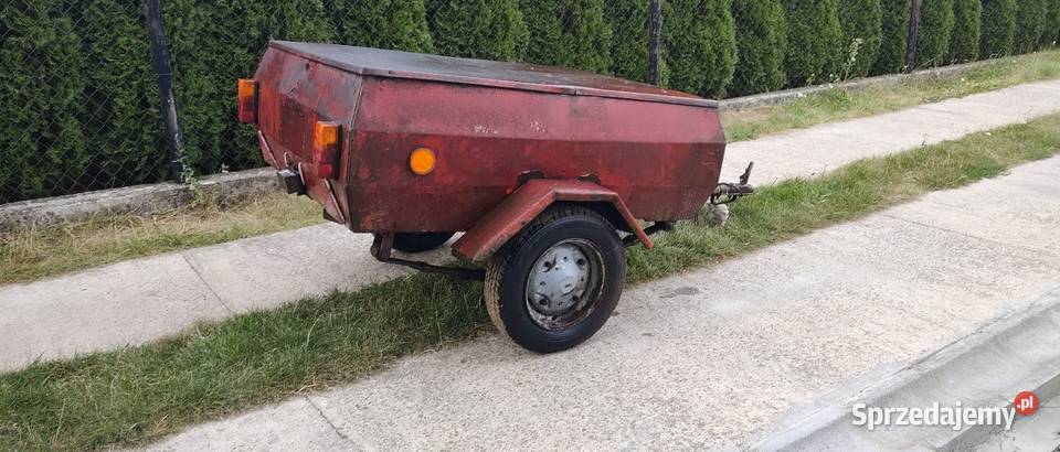 Przyczepka sam n250 fiat lekka przyczepa Do samochodów osobowych małopolskie Alwernia sprzedam