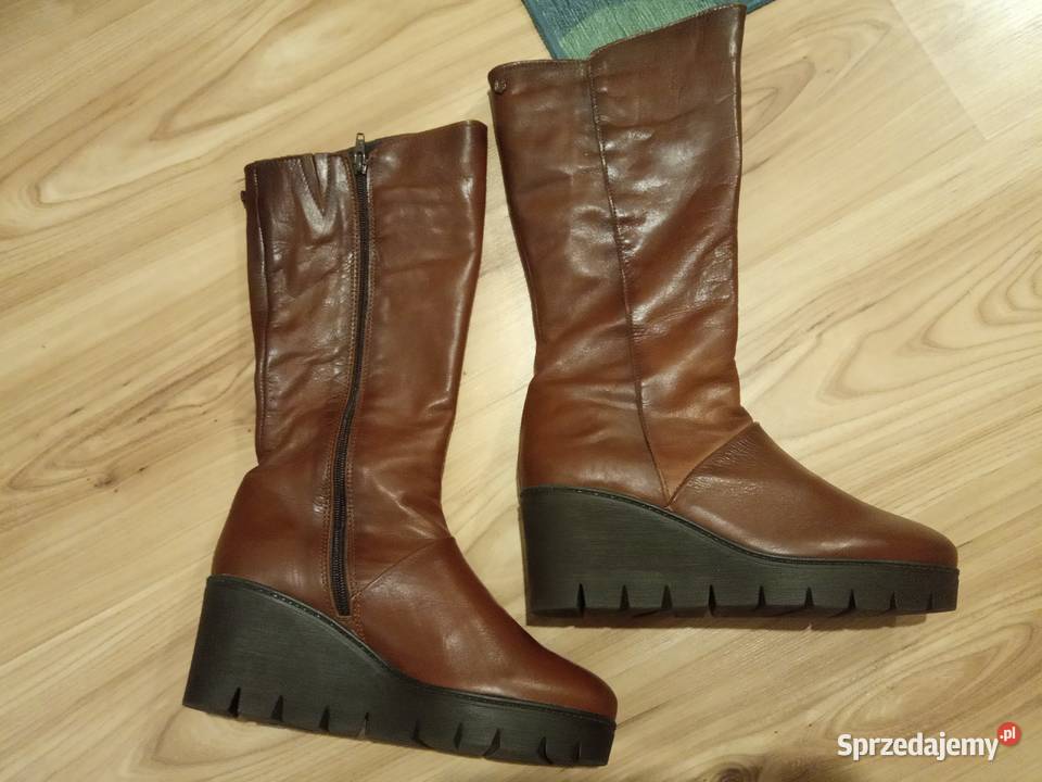 kozaki na koturnie Carmela Warszawa sprzedam