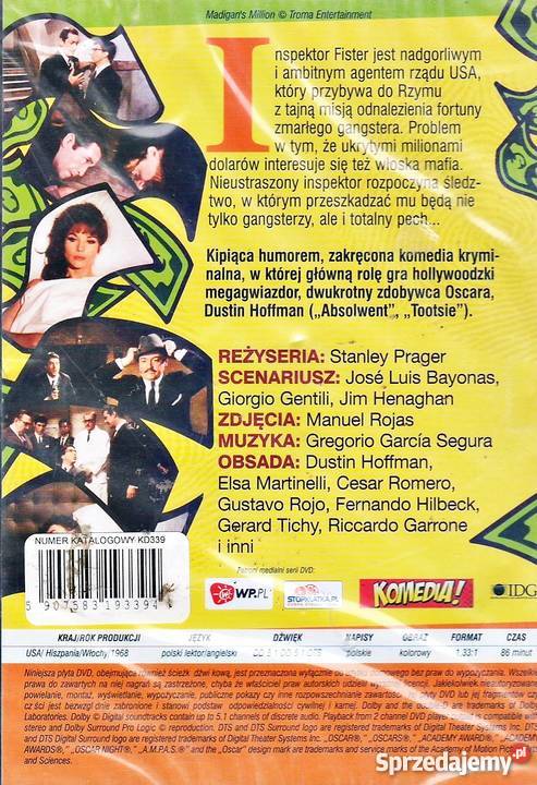 MILION MADIGANA DUSTIN HOFFMAN lektor wielkopolskie Kalisz