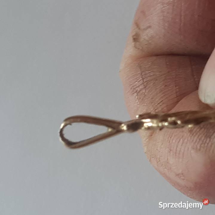 Złota zawieszka Panna złoto Koszalin sprzedam