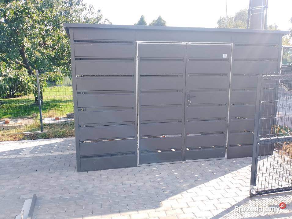 Wiata Altana Śmietnikowa Magazyn ŚMIETNIK Łomża