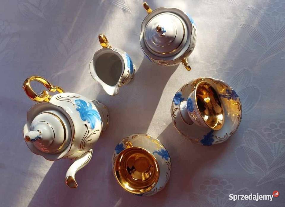 Zestaw kawowy z porcelany Wałbrzych Mysłowice