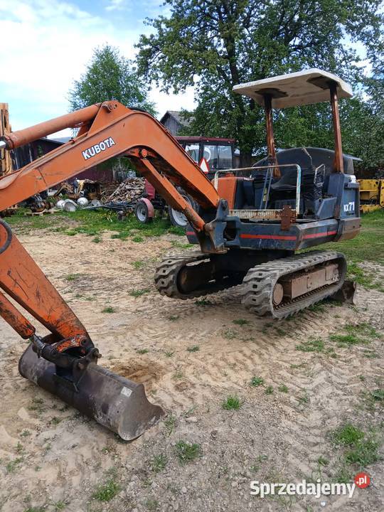 Minikoparka kubota kx71 podkarpackie Leżajsk