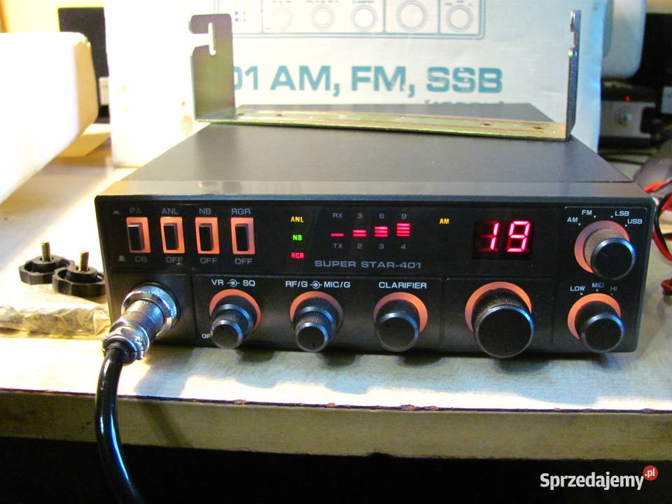 Radio CB Super Star401 AMFMSSB nieużywane nowe łódzkie Łódź sprzedam
