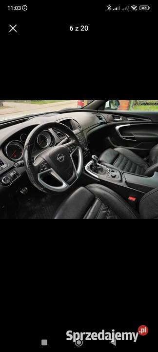 Opel Insignia OPC lineniski przebieg Insignia dolnośląskie Głogów