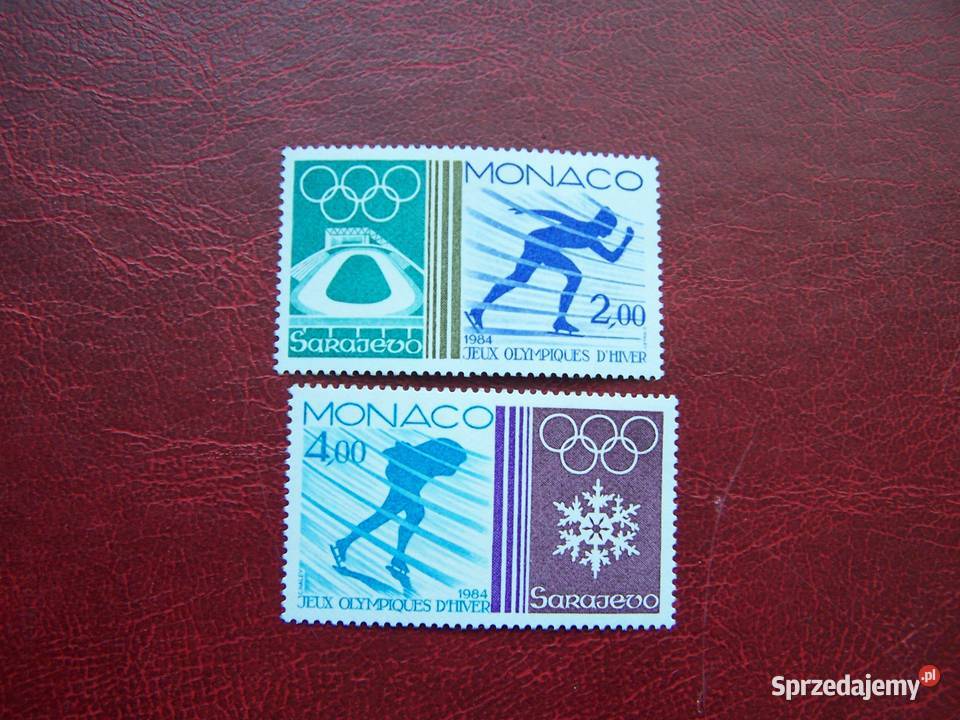 Monako 1984 MNH Mi 161617 Sport Olimpiada