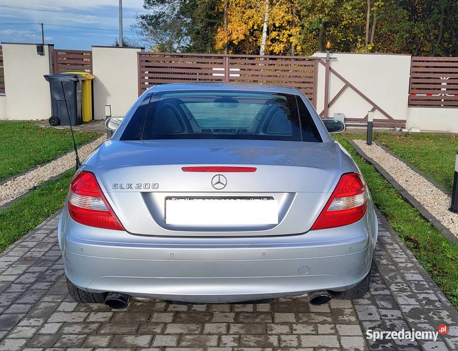 Mercedes SLK kabriolet R171 automat 200 sprowadzony Świdnik