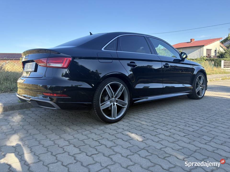 Audi A3 SLine Quatro 20TD skórzana tapicerka Gorzów Wielkopolski