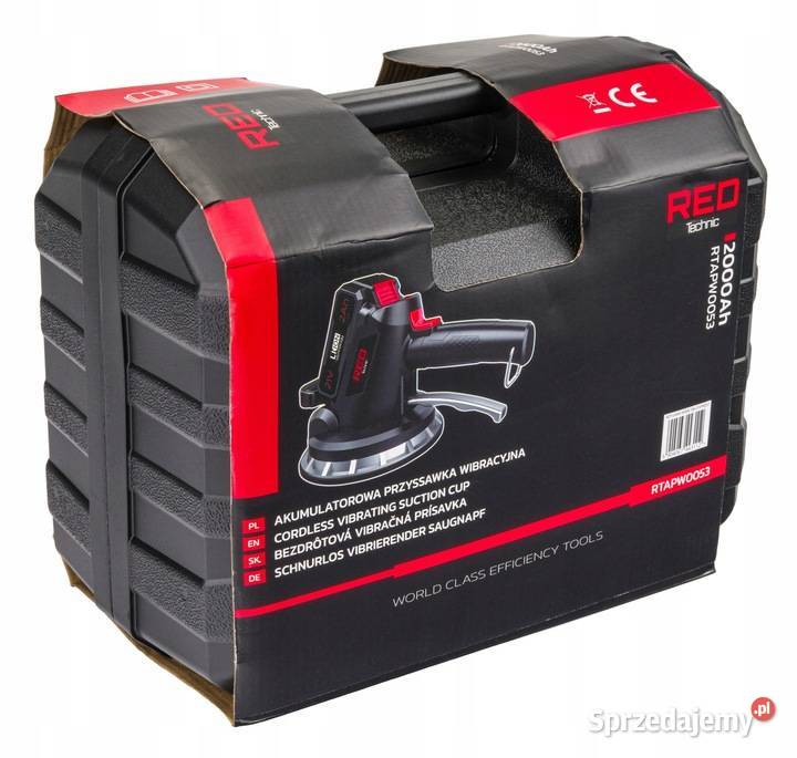 PRZYSSAWKA WIBRUJĄCA DO UKŁADANIA PŁYTEK AKU 21V Katowice