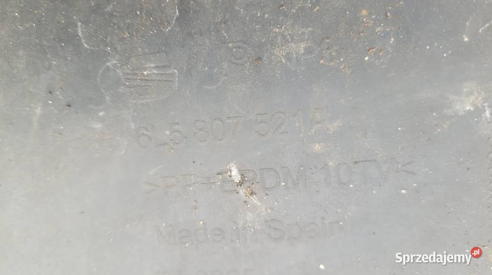 SEAT CORDOBA 2 II SPOILER ZDERZAK TYŁ DOKŁADKA śląskie Ruda Śląska sprzedam