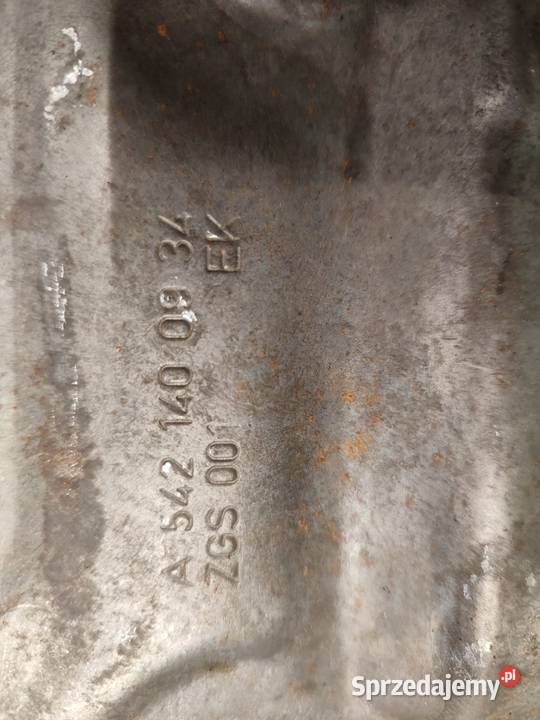 Kolektor wydechowy MERCEDES V8 OM502LA CLAAS