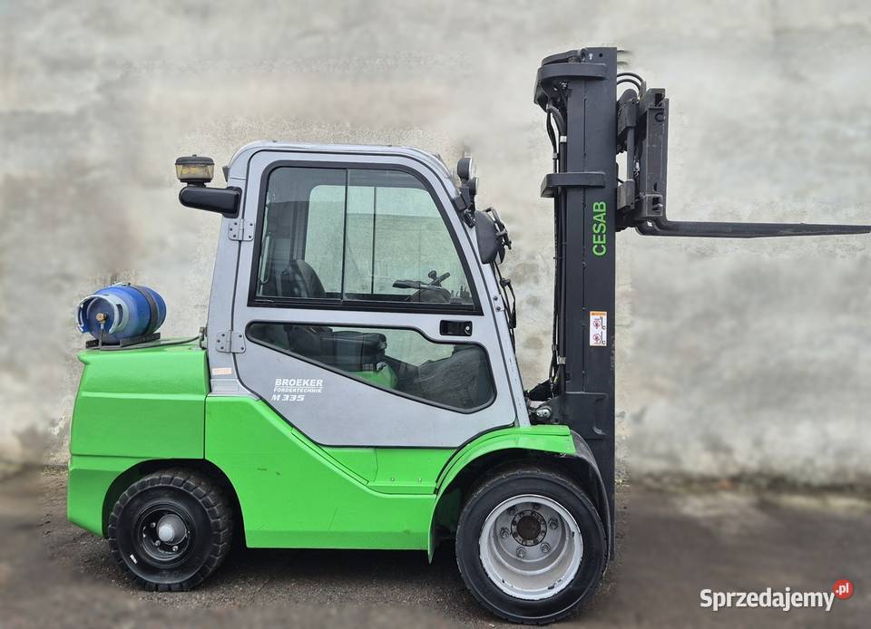 Wózek widłowy Cesab 3500 czyli Toyota 8FGF35 Rybnik