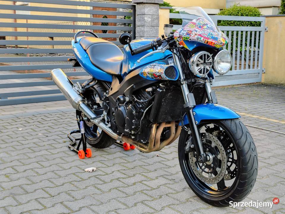 Triumph Speed Four naked streetfighter 34 000 metalic Poznań