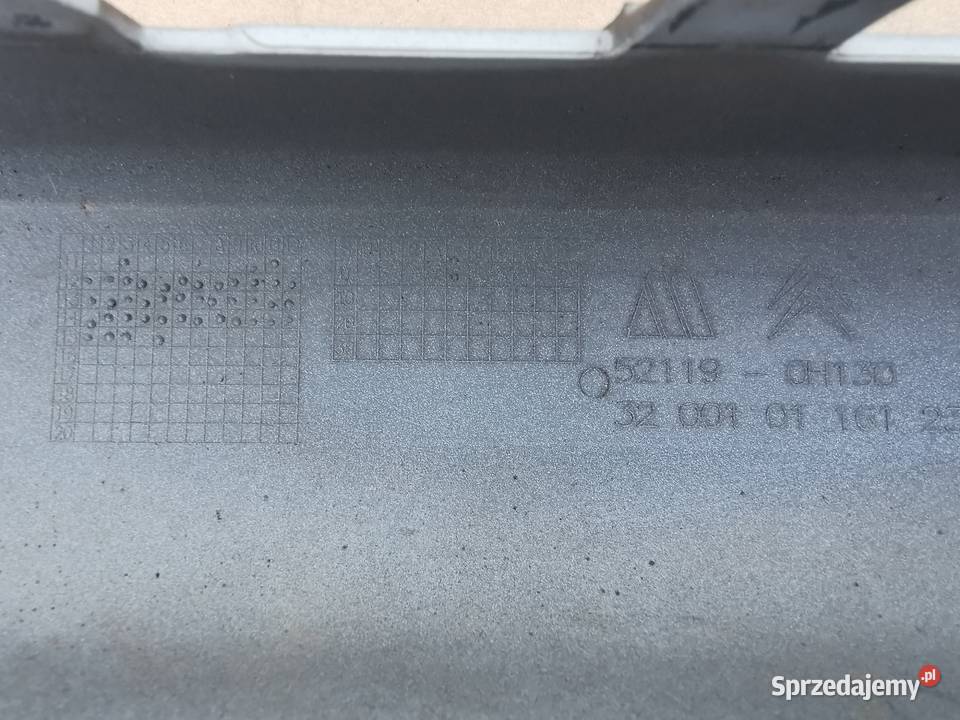 Zderzak przód przedni citroen c1 I 1 lift 1214 Międzychód