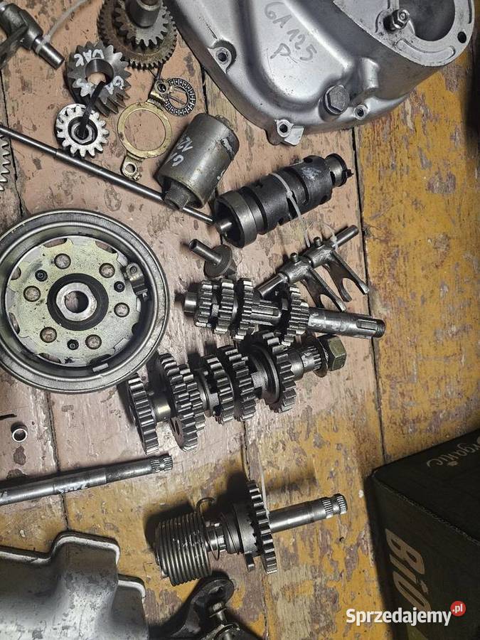 Hyosung GA 125 silnik części skrzynia sprzęgło Jelenia Góra