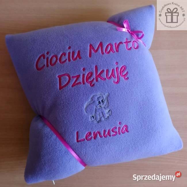 Prezent na Dzień Nauczyciela poduszka z