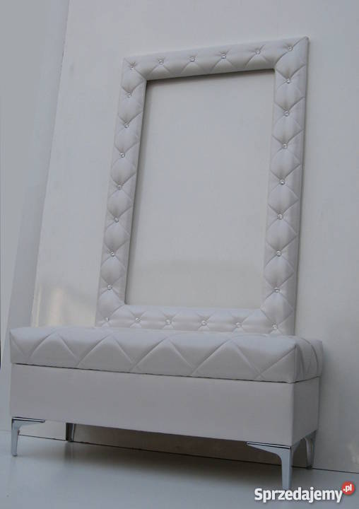 PUFA SKRZYNIA OTWIERANA RAMA DO LUSTRA SWAROVSKI Fotele i pufy Poznań