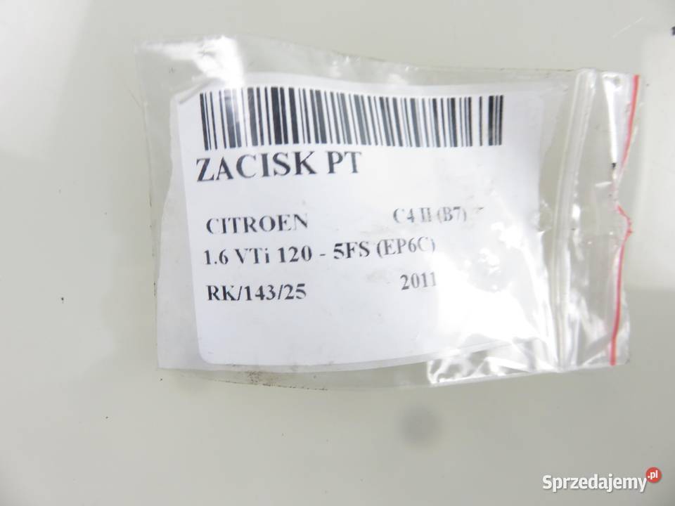 ZACISK PRAWY TYŁ CITROEN C4 II B7 16 VTi 120 5FS sprzedam