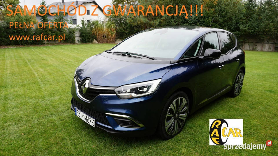 Renault Scenic piękny Gwarancja IV 2016 immobilizer Zielona Góra