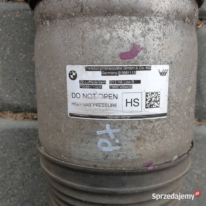 BMW G11 G12 AMORTYZATOR PRAWY TYL 76687459403 Łochowice