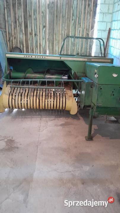 Prasa John Deere 336 stan Kostkujące mazowieckie Stara Kornica