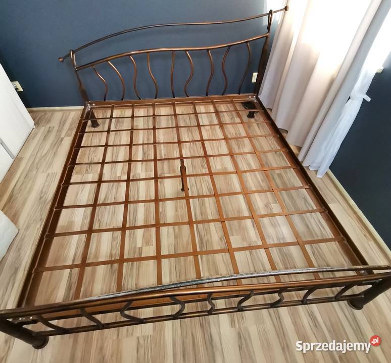 Sprzedam metalowe kute łóżko 160200 Koszalin