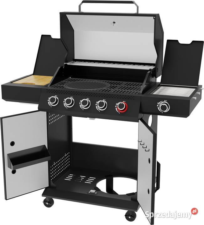 Grill gazowy Yato 51 19KW CZARNY