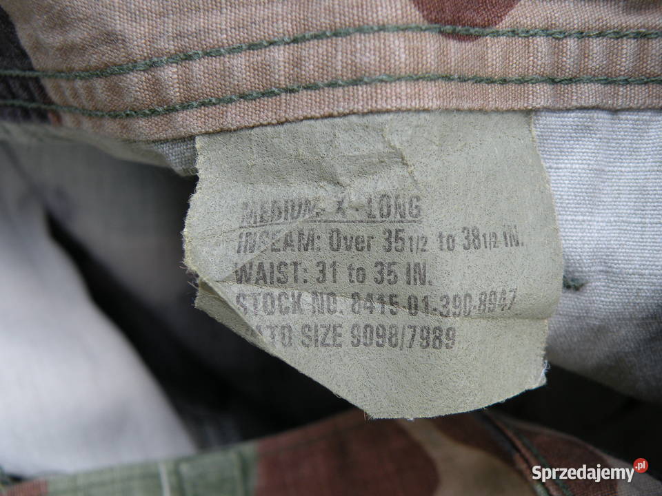 Spodnie BDU woodland medium x long ripstop Militaria Wrocław