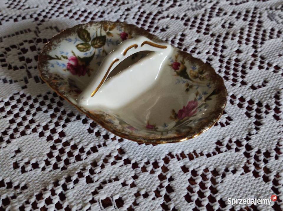 Kabaret porcelana chodzież Iwona złota róża