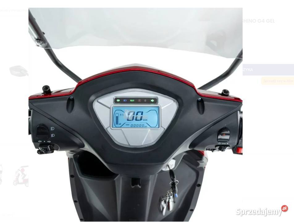 Skuter elektryczny z dachem BILI BIKE SHINO G4 Wrocław
