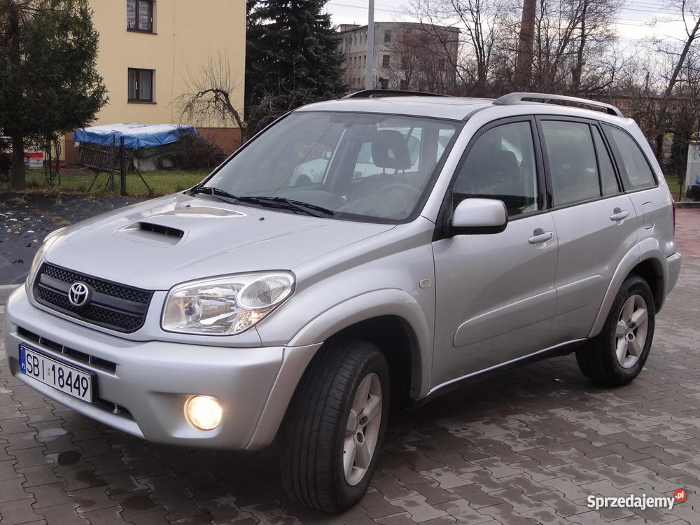 Toyota RAV4 NAJBOGATSZA 100 DUZA KOLOROWA NAWIGA aluminiowe felgi śląskie Łodygowice