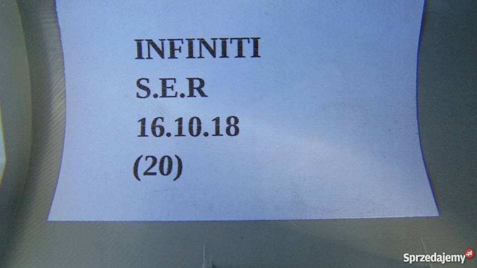 OSŁONA SŁUPKA PRAWY PRZÓD INFINITI Q50 Nowy Tomyśl