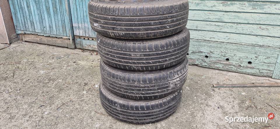Koła 4x100 1657014 z ładnymi oponami zachodniopomorskie Szczecin