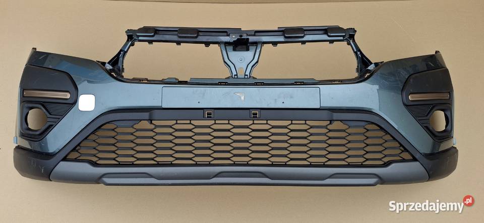 DACIA SANDERO II LIFT ZDERZAK PRZÓD PRZEDNI Bieleń
